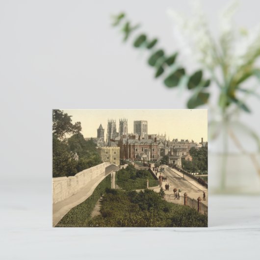 York I, Yorkshire, Engeland Briefkaart (Staand voorkant)