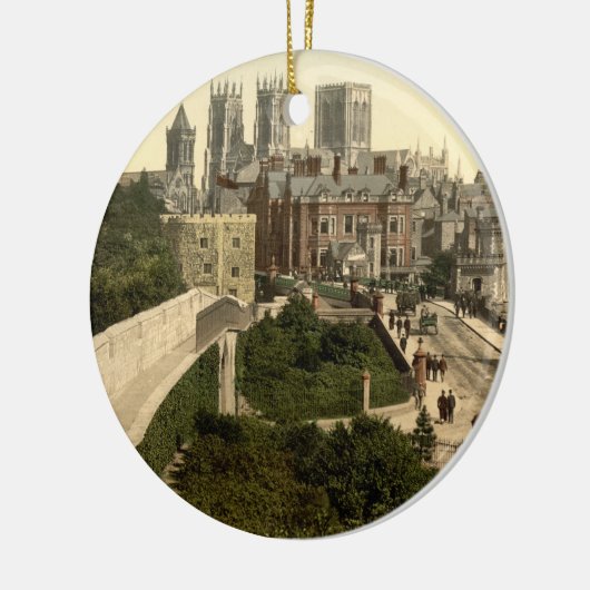 York I, Yorkshire, Engeland Keramisch Ornament (Links)