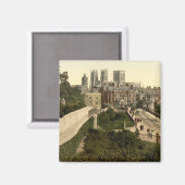 York I, Yorkshire, Engeland Magneet (Voorkant / Achterkant)