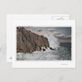 York, MaineView of Bald Head Cliff, ME Briefkaart (Voorkant / Achterkant)