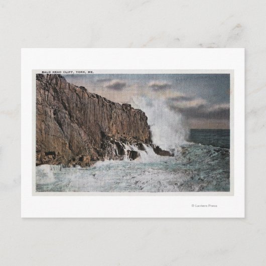 York, MaineView of Bald Head Cliff, ME Briefkaart (Voorkant)