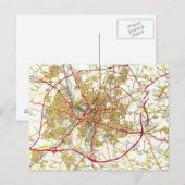 York Map Briefkaart (Voorkant / Achterkant)