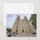 York Minster Briefkaart (Voorkant / Achterkant)