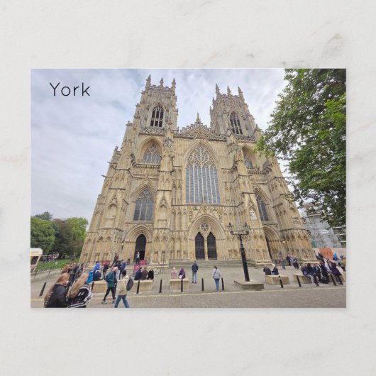 York Minster Briefkaart (Voorkant)