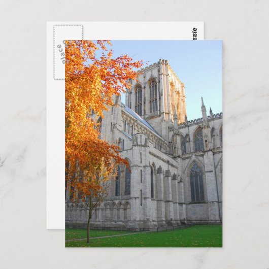 York Minster Briefkaart (Voorkant / Achterkant)