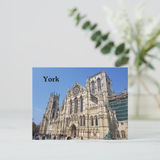 York Minster Briefkaart (Staand voorkant)