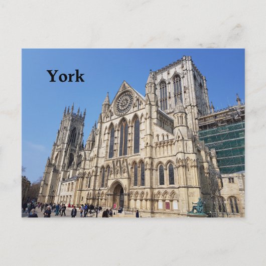 York Minster Briefkaart (Voorkant)