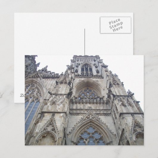 York Minster Briefkaart (Voorkant / Achterkant)