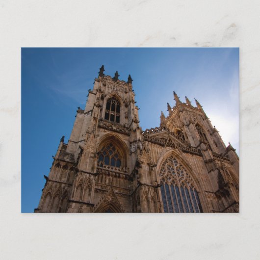 "york Minster" Briefkaart (Voorkant)