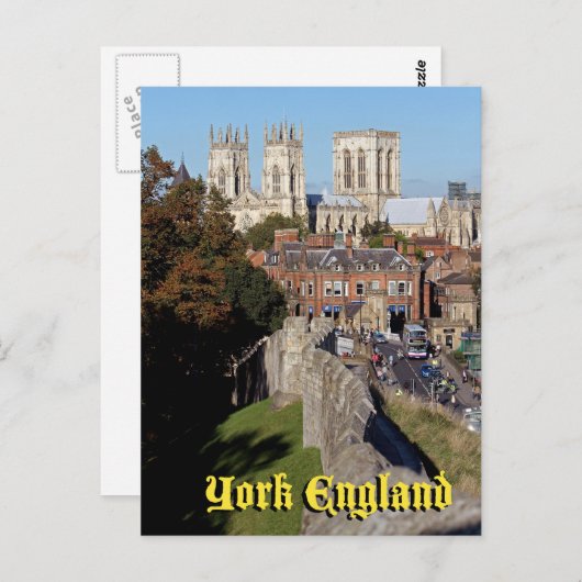 York Minster Briefkaart (Voorkant / Achterkant)