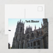 York Minster Briefkaart (Voorkant / Achterkant)