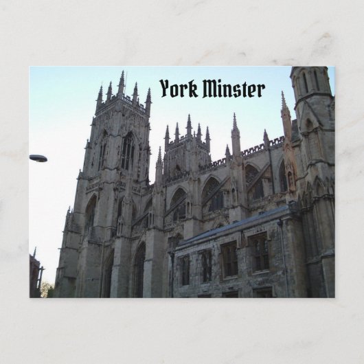 York Minster Briefkaart (Voorkant)