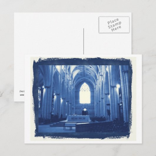 York Minster briefkaart (Voorkant / Achterkant)