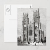 York Minster Briefkaart (Voorkant / Achterkant)