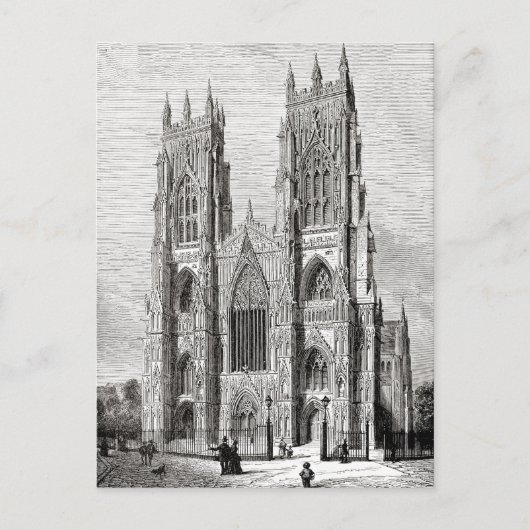 York Minster Briefkaart (Voorkant)