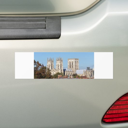 York Minster Bumpersticker (Op auto)