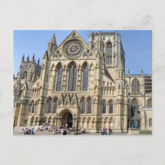 York Minster Cathedral Briefkaart (Voorkant)