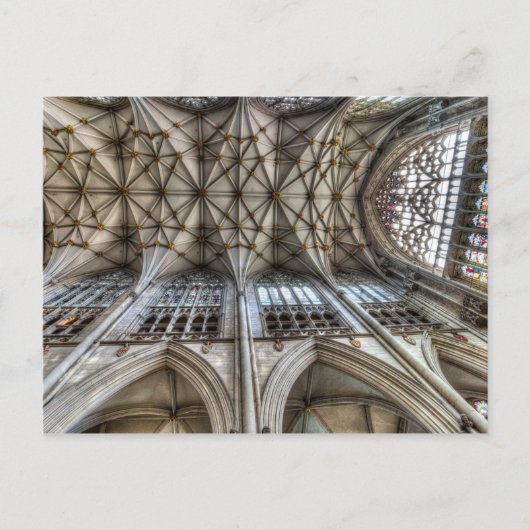 York Minster Cathedral Briefkaart (Voorkant)