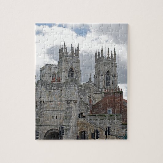 York Minster en Bootham Bar Legpuzzel (Verticaal)