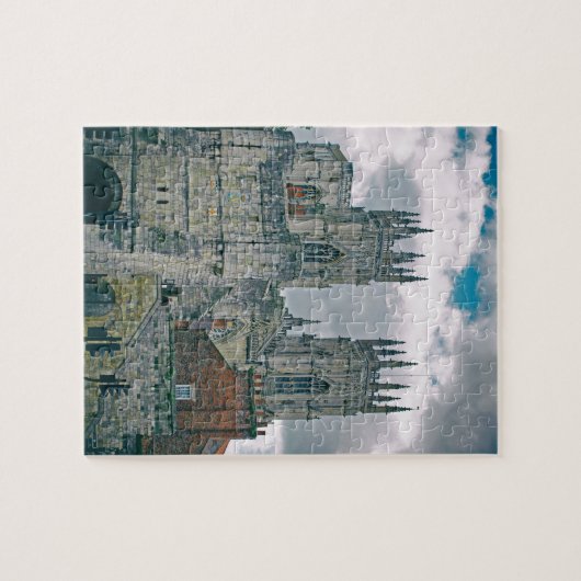 York Minster en Bootham Bar Legpuzzel (Horizontaal)