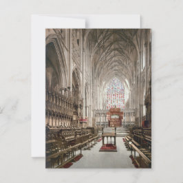 York Minster, Engeland (1900) Briefkaart