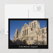 York Minster, Engeland Briefkaart (Voorkant / Achterkant)