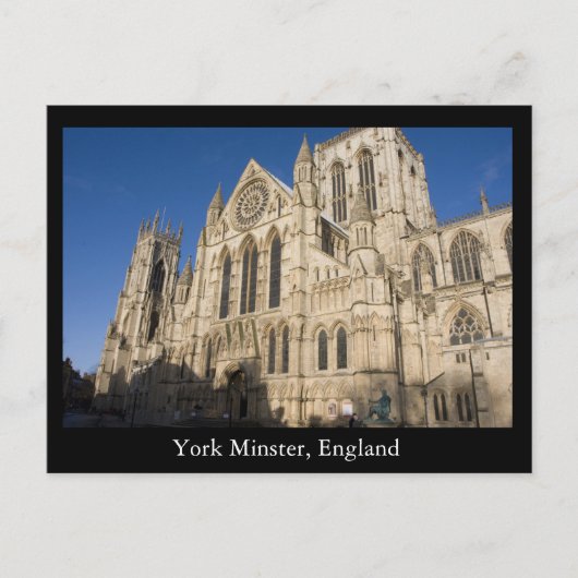 York Minster, Engeland Briefkaart (Voorkant)
