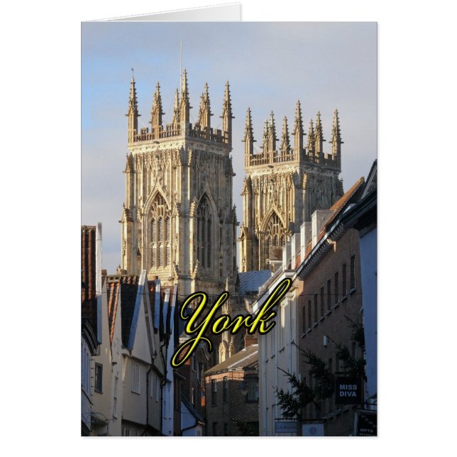 York Minster England (Voorkant)