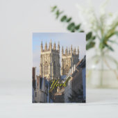 York Minster England Briefkaart (Staand voorkant)