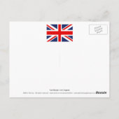 York Minster England Briefkaart (Achterkant)