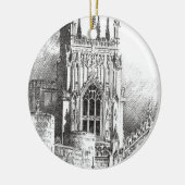 York Minster - Keramisch Ornament (Links)