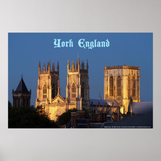 York Minster Poster (Voorkant)