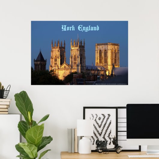 York Minster Poster (Thuiskantoor)