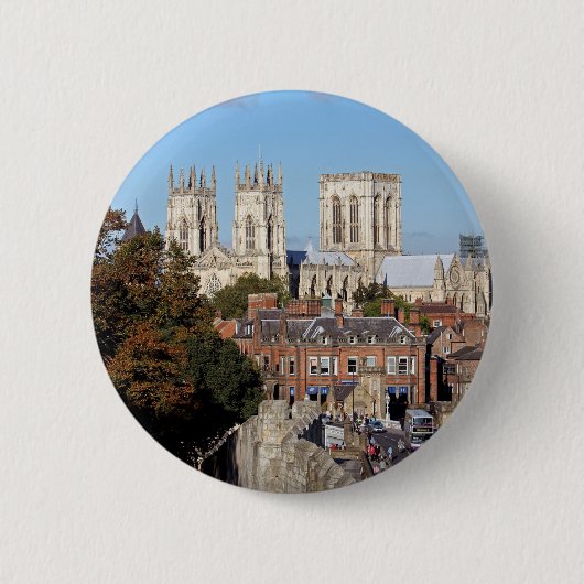 York Minster Ronde Button 5,7 Cm (Voorkant)