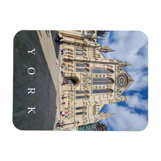 York Minster uitzicht fridge magnet Magneet (Horizontaal)