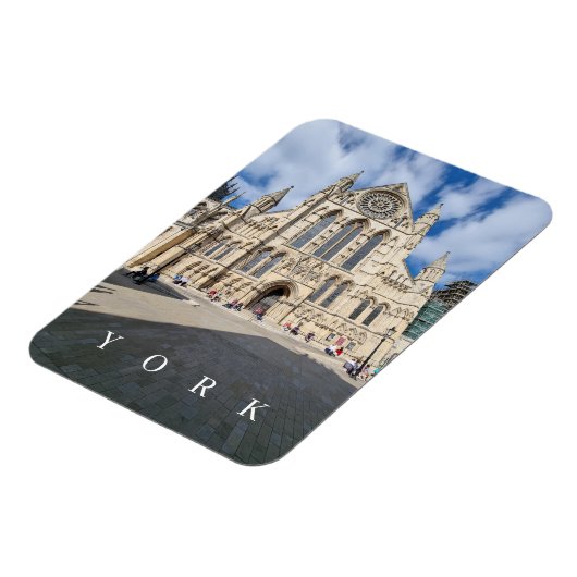 York Minster uitzicht fridge magnet Magneet (Linkerzijde)