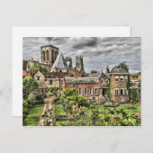 York Minster, Verenigd Koninkrijk Briefkaart (Voorkant / Achterkant)