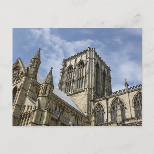York Minster, Yorkshire, England Post Card Briefkaart (Voorkant)