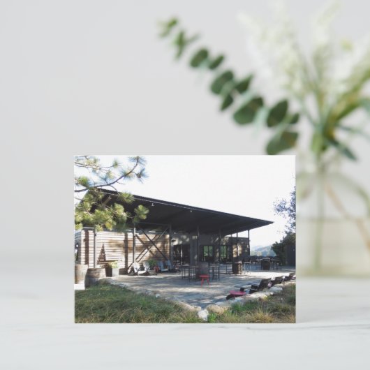 York Mountain Tasting Room, Paso Robles Briefkaart (Staand voorkant)