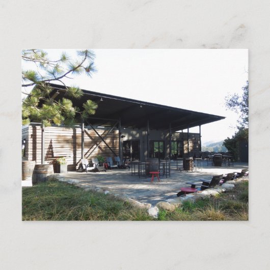York Mountain Tasting Room, Paso Robles Briefkaart (Voorkant)