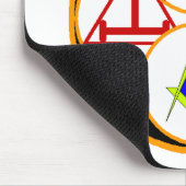 York Rite Mason Muismat (Hoek)