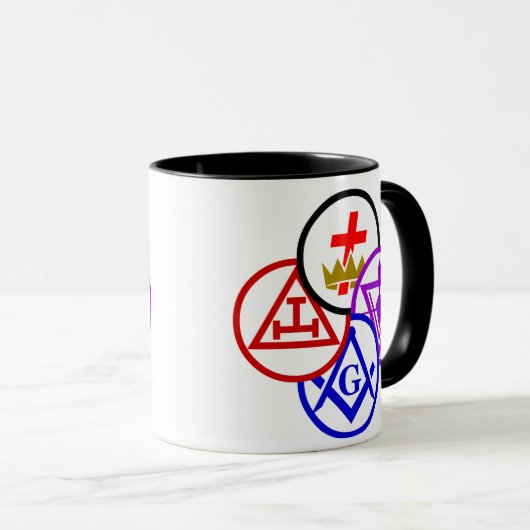 York Rite Pinrad Mok (Voorkant rechts)