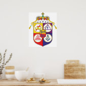 York Rite Shield Poster (Keuken)