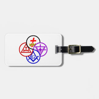 York Rite-wiel Bagagelabel