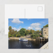 York River Ouse Briefkaart (Voorkant / Achterkant)