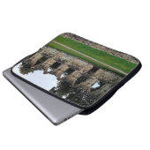 York ruïnes laptop sleeve (Voorkant onderkant)