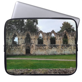 York ruïnes laptop sleeve