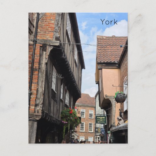 York Shambles Briefkaart (Voorkant)