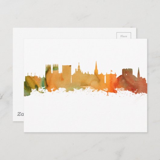 York Skyline Briefkaart (Voorkant / Achterkant)