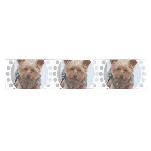York Terrier Dog Korte Tafelloper (Horizontaal)